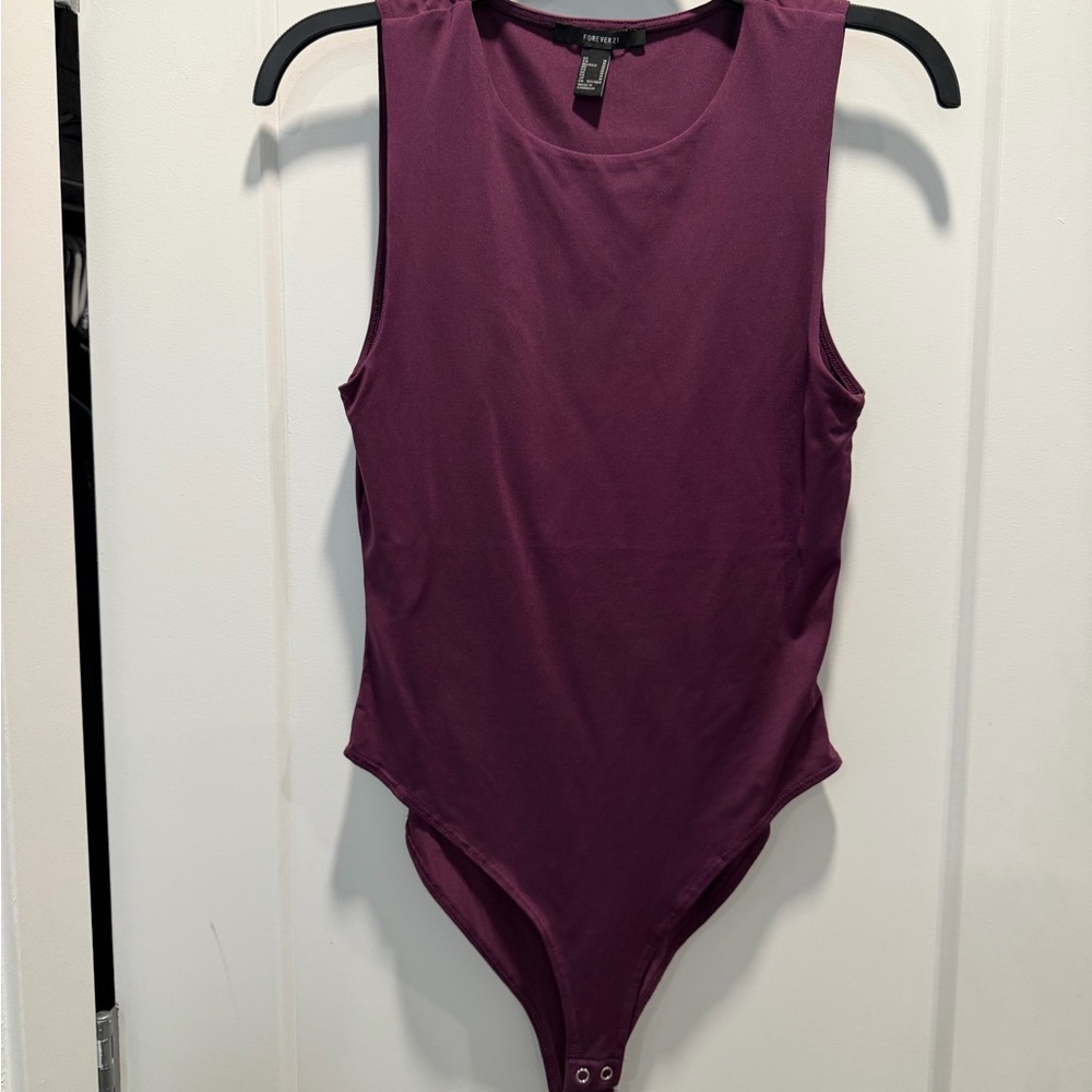 Forever 21 Plum Bodysuit